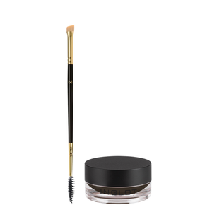 Inglot x M Brush Zestaw do makijażu brwi - Pędzel i konturówka nr 19