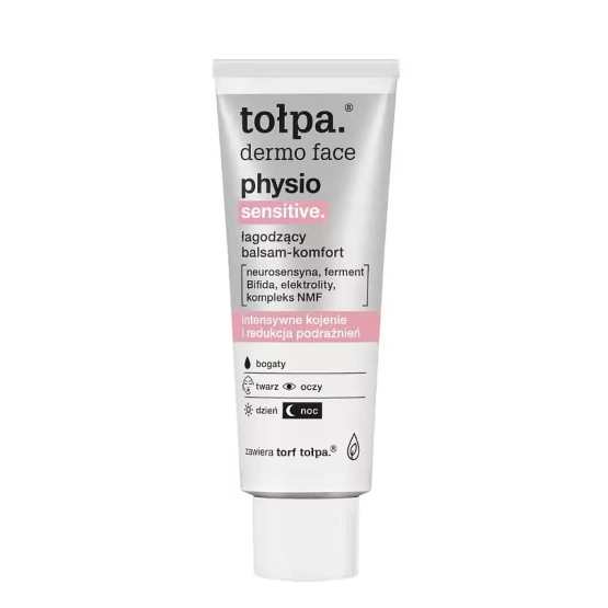 tołpa. dermo face physio łagodzący balsam komfort bogaty 40 ml