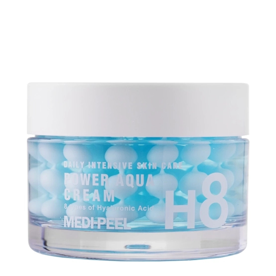 Medi-Peel Power Aqua Cream Intensywnie Nawilżający Krem z Kapsułkami Hialuronowymi 50ml