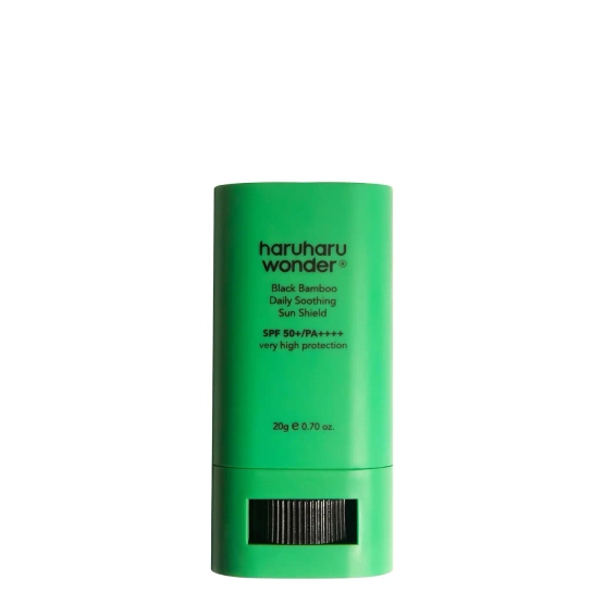 Haruharu Wonder Black Bamboo Daily Soothing Sun Shield SPF 50+/PA++++ Krem z Filtrem w Sztyfcie 20g
