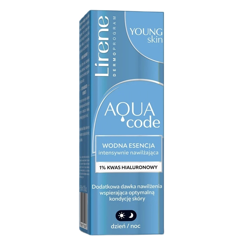 Lirene Aqua Code wodna esencja intensywnie nawilżająca 50ml