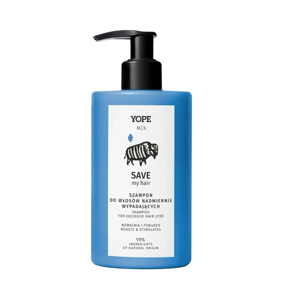 YOPE Men Men Save My Hair Szampon na nadmierne wypadanie włosów 300 ml
