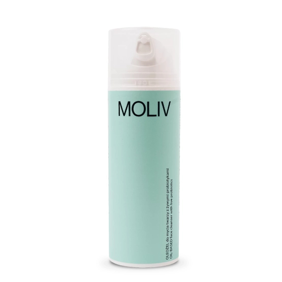 MOLIV Oleożel do mycia twarzy z żywymi probiotykami 150ml