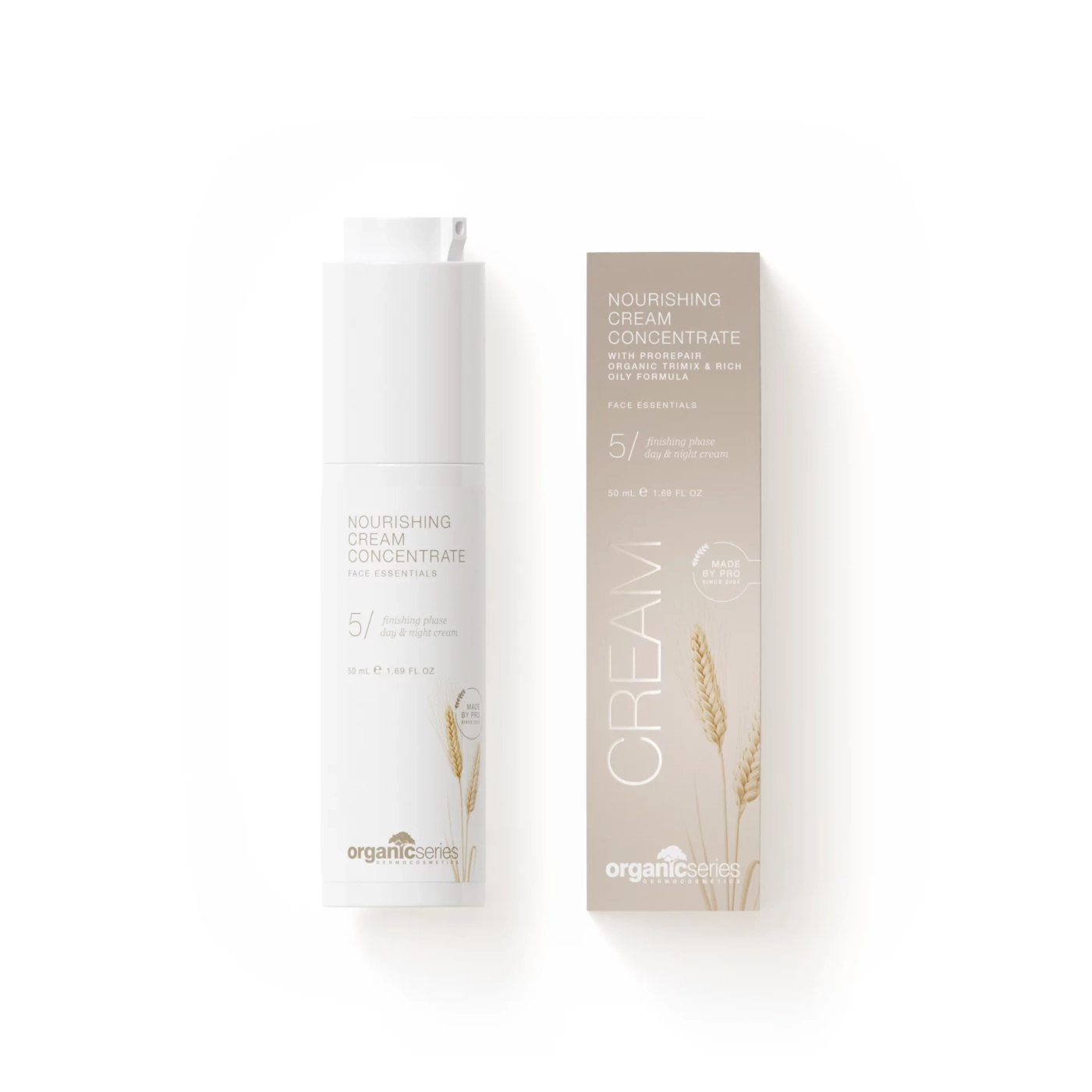 Organic Series Nourishing Cream Concentrate - Bogaty krem odżywczy: wosk pszczeli + olej migdałowy 50 ml