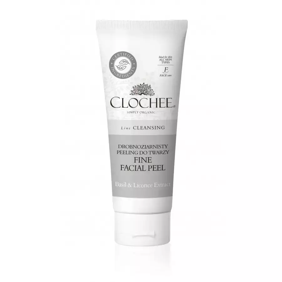 Clochee Drobnoziarnisty peeling do twarzy 100 ml