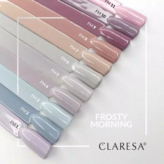 Claresa Soak Off UV/LED Frosty Morning lakier hybrydowy 6 5g