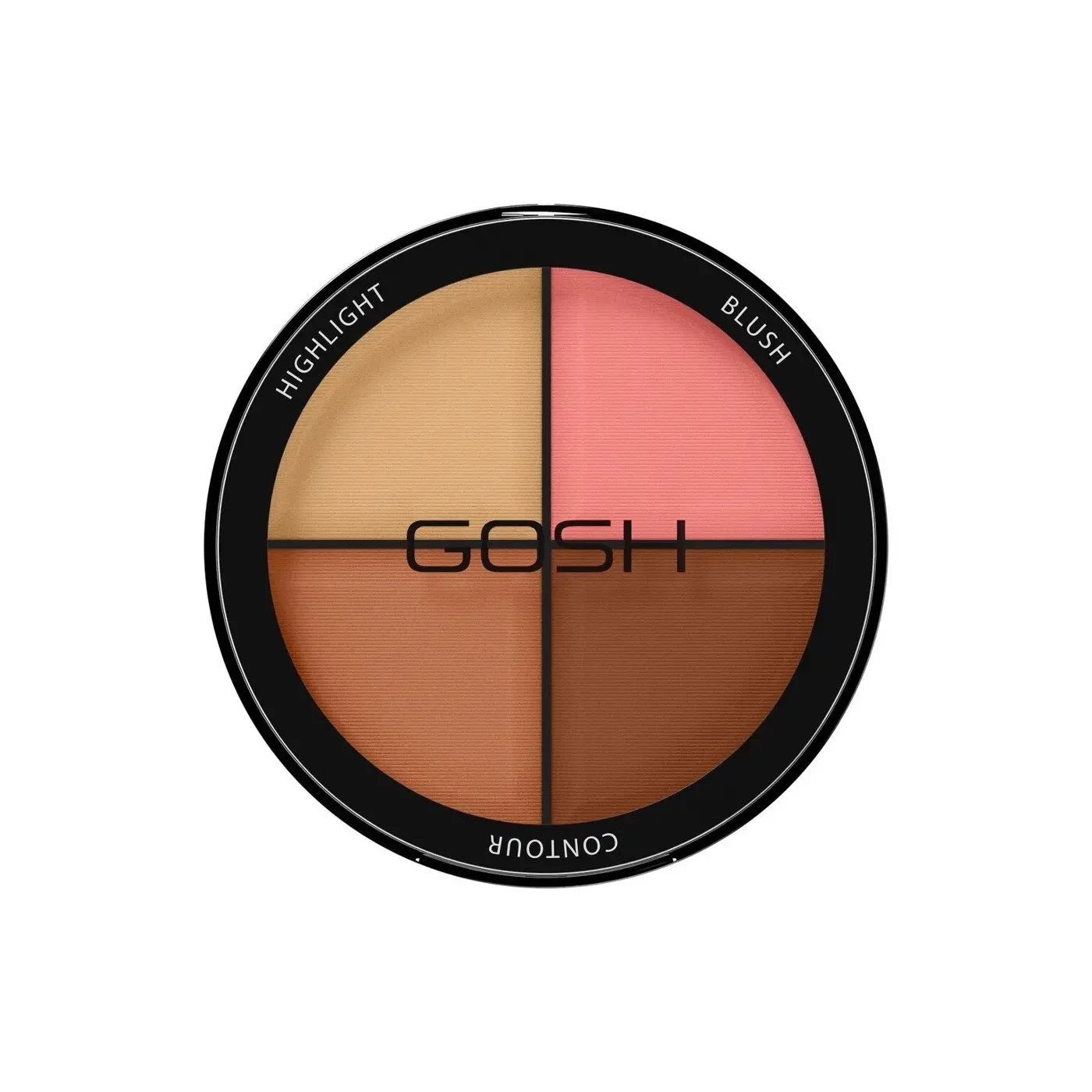 GOSH Contour'n Strobe Kit Paleta do konturowania 002 Medium