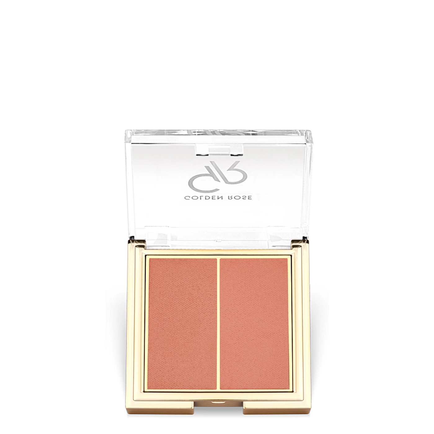 Golden Rose Iconic Blush Duo - Podwójny róż do twarzy 04 Soft Pink