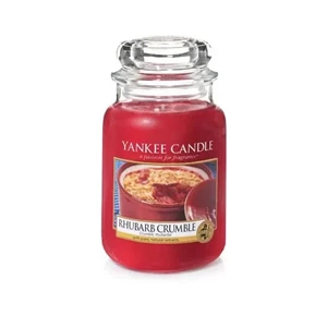 Yankee Candle ŚWIECA W SŁOIKU DUŻA Rhubarb Crumble