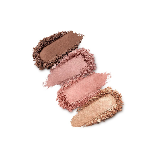 KIKO Milano Hug Couture Bouncy Mates Eyeshadow Palette paleta 4 cieni do powiek soft matte i metalicznych 01 Embrace Yourself 2g
