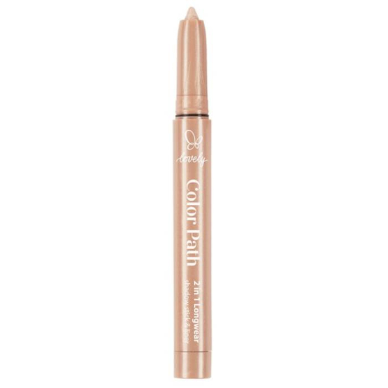 Lovely Color Path 2 in 1 Longwear Shadow Stick & Liner automatyczna kredka i cień do powiek 01
