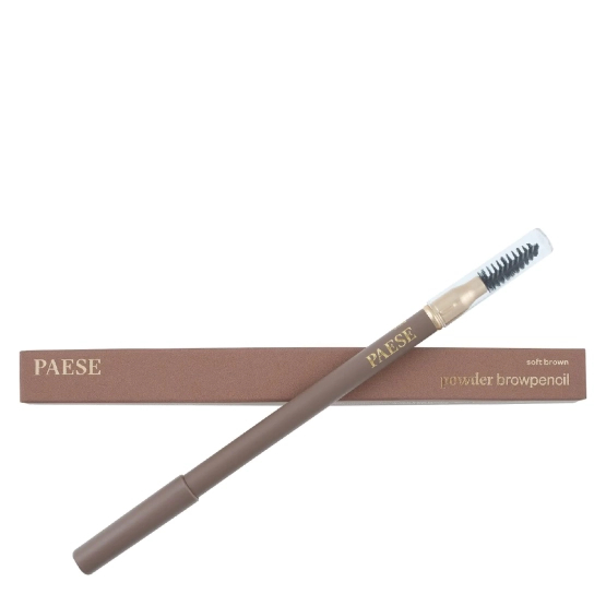 Paese Powder Browpencil Pudrowa kredka do brwi Soft Brown