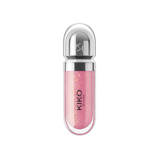 KIKO Milano 3D Hydra Lipgloss zmiękczający błyszczyk do ust z efektem 3D 26 Sparkling Hibiscus Pink 6.5ml