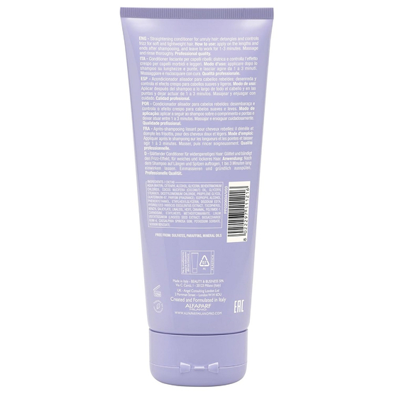 Alfaparf Semi Di Lino Smooth wygładzająca odżywka do włosów 200ml