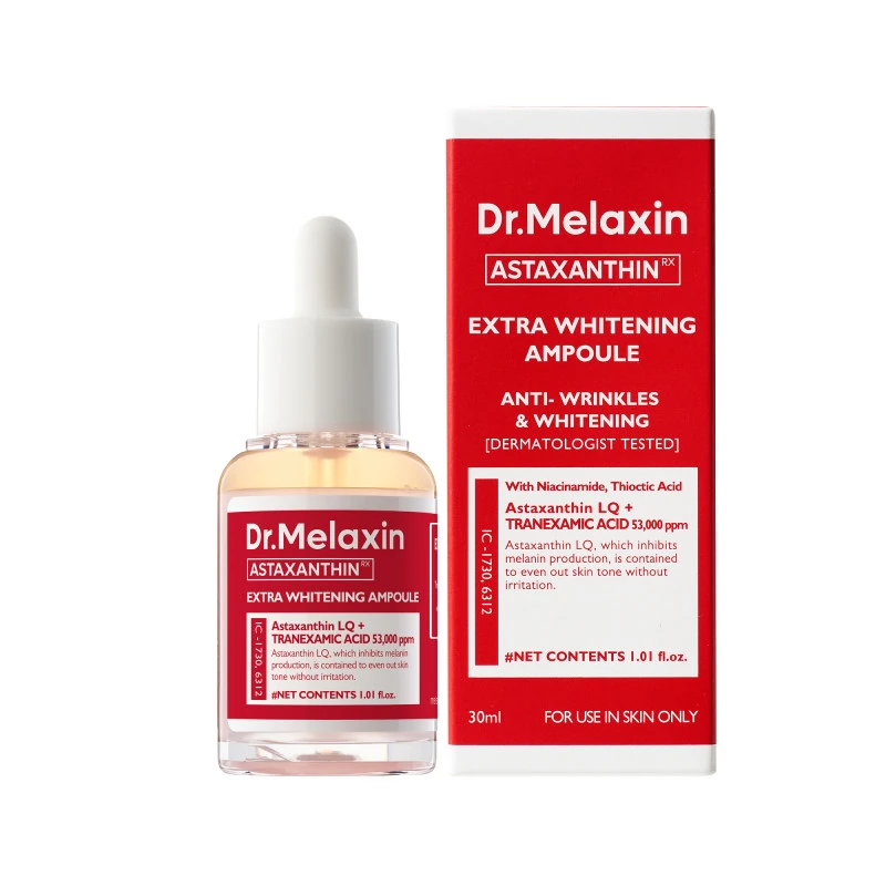 Dr.Melaxin ASTAXANTHIN BRIGHTENING AMPOULE Rozjaśniające serum-ampułka z astaksantyną 30 ml