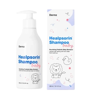 Dermz Labs Healpsorin Baby Shampoo - Szampon delikatnie oczyszczający dla dzieci od 1 dnia życia 300 ml