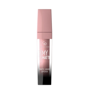 Golden Rose My Matte Lip Ink Matte Liquid Lipstick - Matowa pomadka do ust z wegańską formułą 01