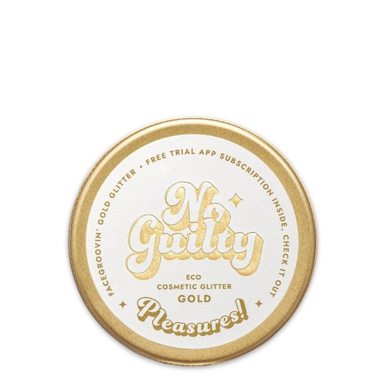 Ministerstwo Dobrego Mydła Facegroovin's glitter Bio-brokat Gold