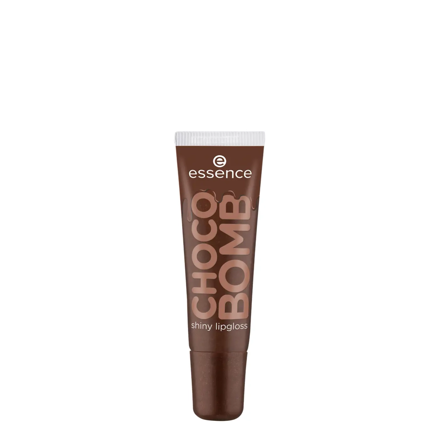 essence CHOCO BOMB SHINY LIPGLOSS 01 Chocoholic! Nieklejący się błyszczyk 10ml