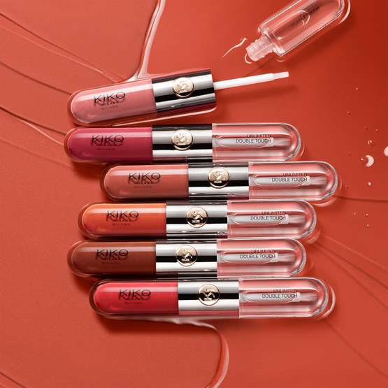 KIKO Milano Unlimited Double Touch dwuetapowa płynna pomadka do ust 122 Bordeaux 6ml