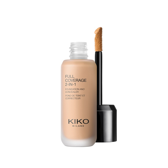 KIKO Milano Full Coverage 2-In-1 Foundation & Concealer mocno kryjący podkład i korektor 2 w 1 Neutral 60 25ml
