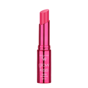Golden Rose Kiss Tinted Lip Balm – Koloryzujący balsam do ust Glow Kiss - Malina 03