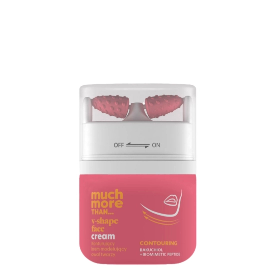 HISKIN MUCH MORE Krem modelujący owal twarzy V-Shape z bakuchiolem i paptydami 50ml