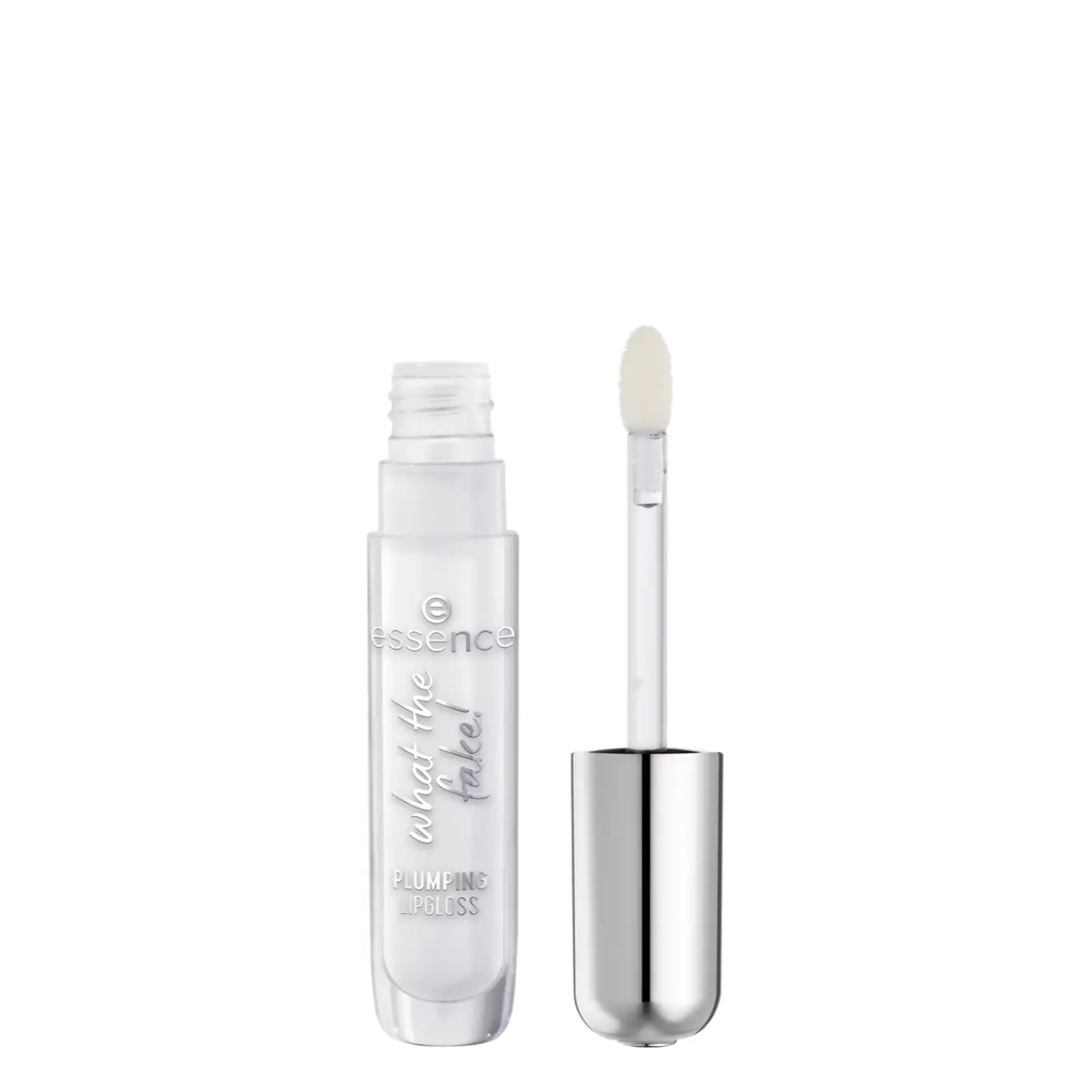 essence What The Fake! Plumping Lipgloss - Błyszczyk powiększający usta 100 Sheer Genius