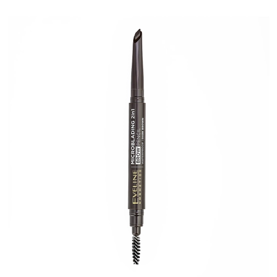 Eveline Cosmetics Microblading Brow Pencil Precyzyjna kredka do brwi 03 Dark Brown