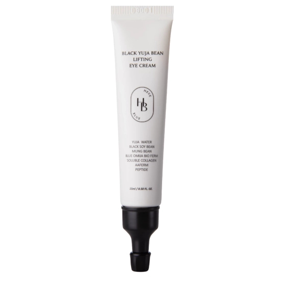 HEVEBLUE Black Yuja Bean Lifting Eye Cream - Liftingujący Krem pod Oczy 15ml