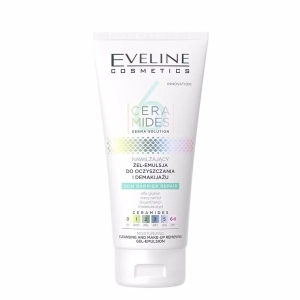 Eveline Cosmetics 6 Ceramides Nawilżający żel-emulsja do oczyszczania i demakijażu 145ml