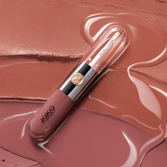 KIKO Milano Unlimited Double Touch dwuetapowa płynna pomadka do ust 115 Fire Red 6ml