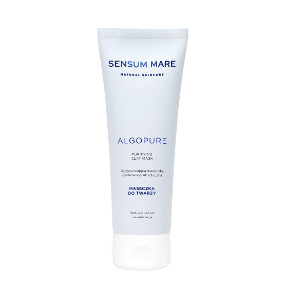 Sensum Mare ALGOPURE Oczyszczająca maseczka glinkowo - prebiotyczna do twarzy 70ml