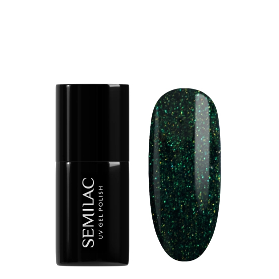 Semilac Lakier Hybrydowy Holiday Glitter 1003 7 ml
