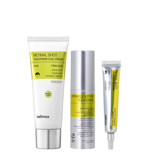 Celimax The Vita-A Retinal & Retinol Shot: Tightening Dual Cream + Tightening Booster + Tightening Serum