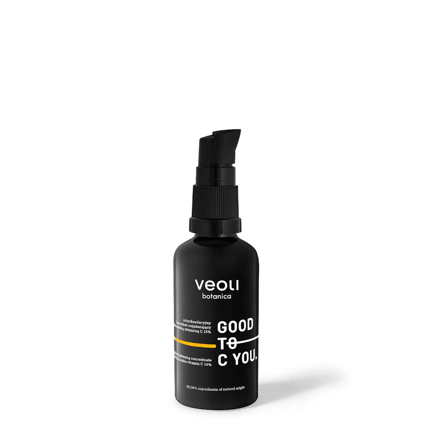 Veoli Botanica Good to C You - antyoksydacyjny koncentrat rozjaśniający z ultrastabilną witaminą C 15%, 40ml