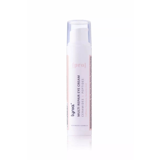 Lynia Pro Multi Repair Eye Cream Bogaty krem pod oczy z ceramidami, peptydami i kofeiną 15ml