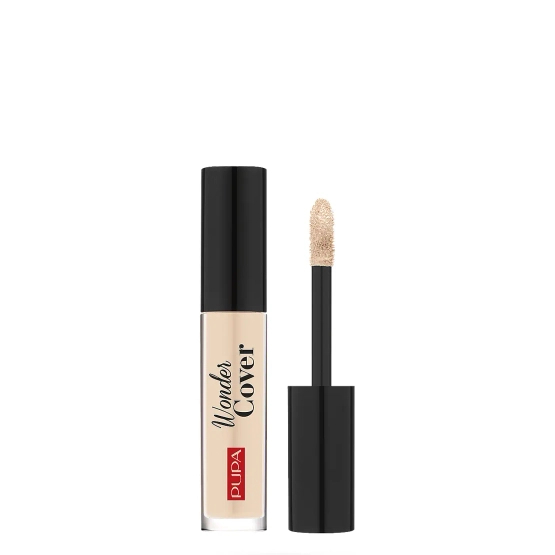 Pupa Milano Wonder Cover Full Coverage Concealer Perfecting Effect - Korektor o pełnym kryciu i efekcie udoskonalającym Light Beige 4,2 ml
