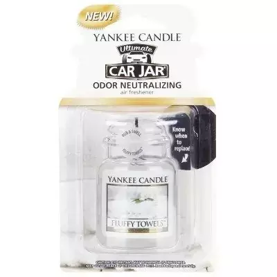 Yankee Candle Car Jar Ultimate Zapach do samochodu Fluffy Towels