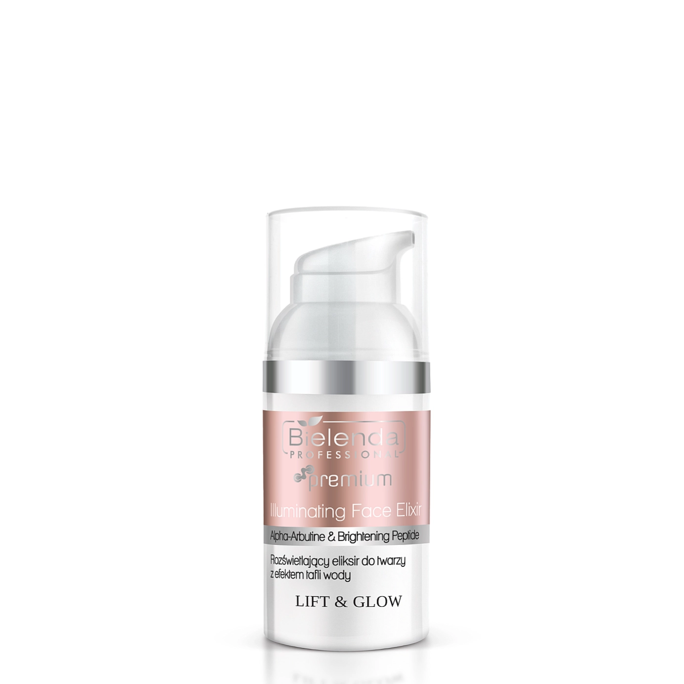 Bielenda Professional Lift&Glow Rozświetlający eliksir do twarzy z efektem tafli wody 30 ml