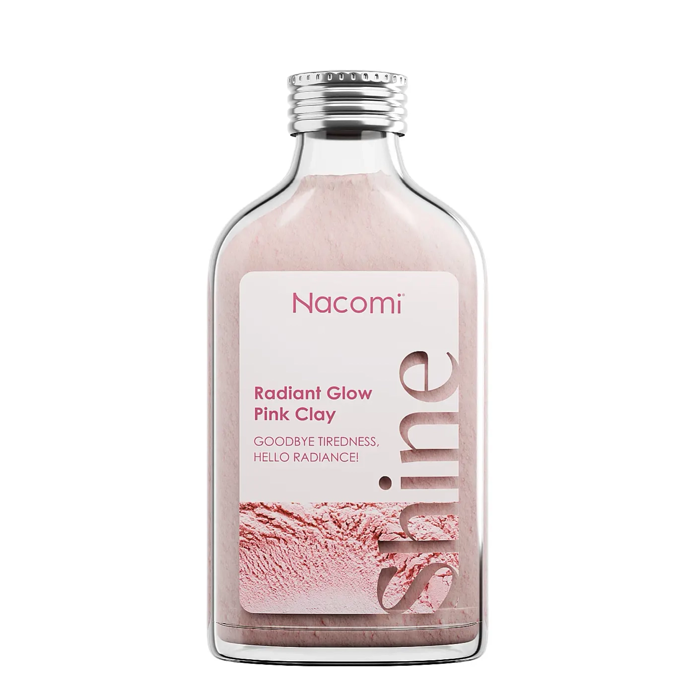 Nacomi Glinka różowa Radiant Glow Pink Clay 100 ml