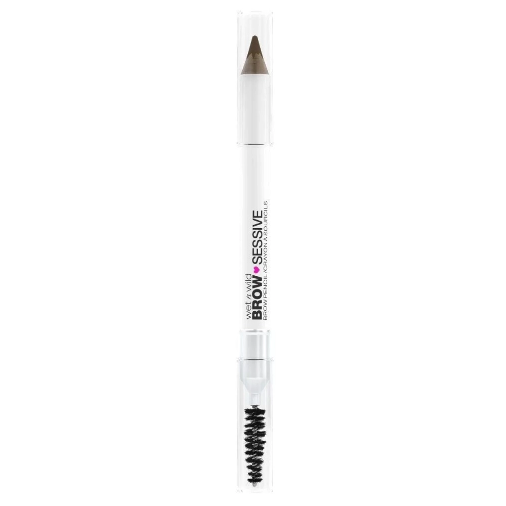 Wet n Wild Brow-Sessive Brow Pencil kredka do brwi ze szczoteczką Dark Brown 1g