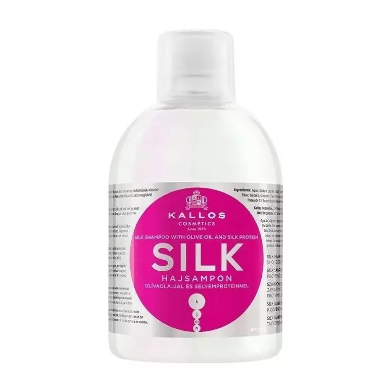 Kallos Silk Szampon do włosów z jedwabiem 1000ml