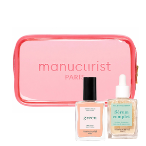 Manucurist Zestaw Kosmetyczka + Serum + Milky Peach