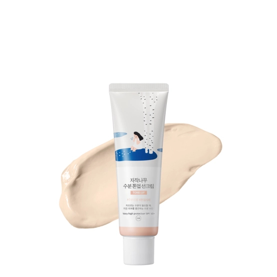 Round Lab Birch Moisture Tone-Up Sunscreen SPF50+PA++++ Tonujący krem przeciwsłoneczny 50ml