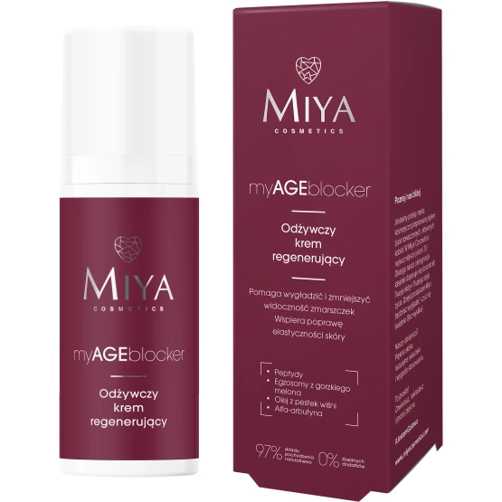 MIYA myAGEblocker Odżywczy krem regenerujący 50ml