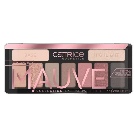 Catrice The Nude Mauve Collection Eyeshadow Palette paleta cieni do powiek 010 Glorious Rose 9.5g