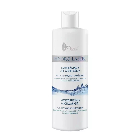 AVA HYDRO LASER Nawilżający żel micelarny 200ml