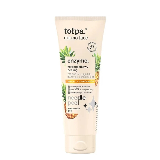 tołpa. dermo face enzyme mikroigiełkowy peeling 3 enzymy needle peel 100 ml
