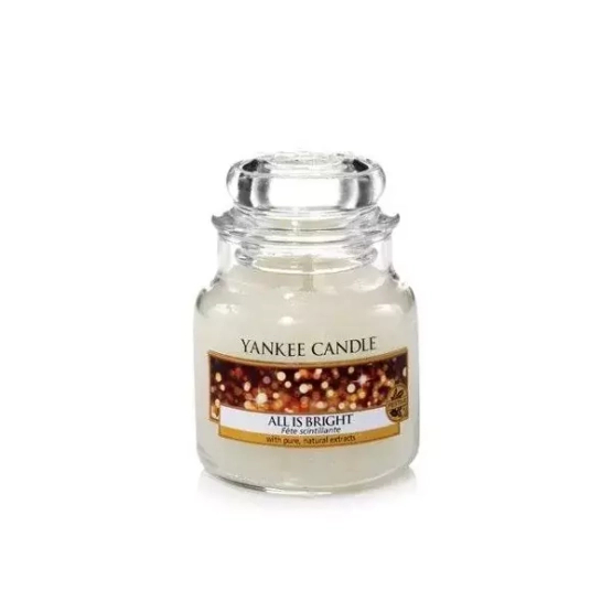 Yankee Candle ŚWIECA W SŁOIKU MAŁA All Is Bright